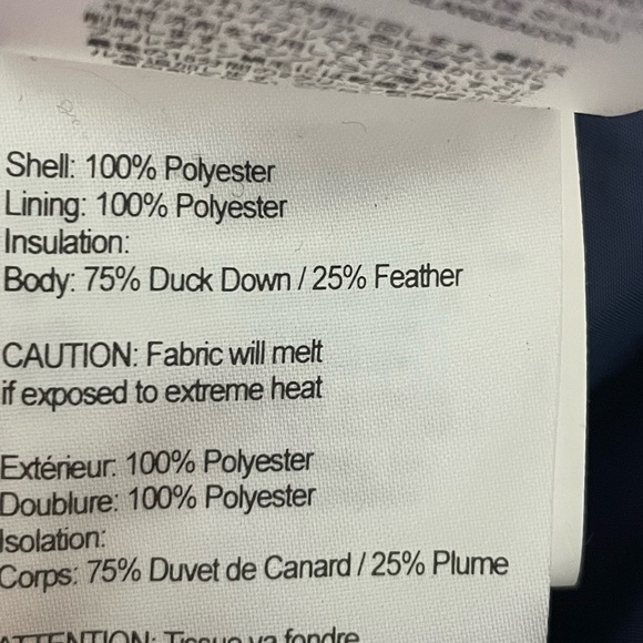 Obermeyer vest down women’s sz medium “Carson” style 14051 retro design blue - Picture 9 of 9